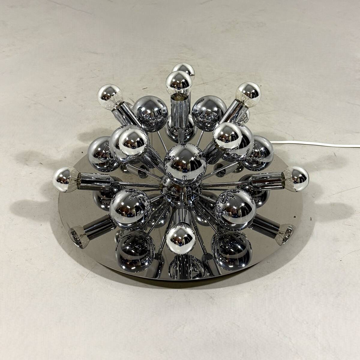 Cosack chrome Sputnik wall lamp / ceiling lamp 1960’s