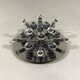 Cosack chrome Sputnik wall lamp / ceiling lamp 1960’s