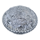 Plafonnier rond bombé motifs seventies