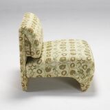 French flowered chair, 1960s