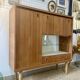 Buffet haut vintage en teck