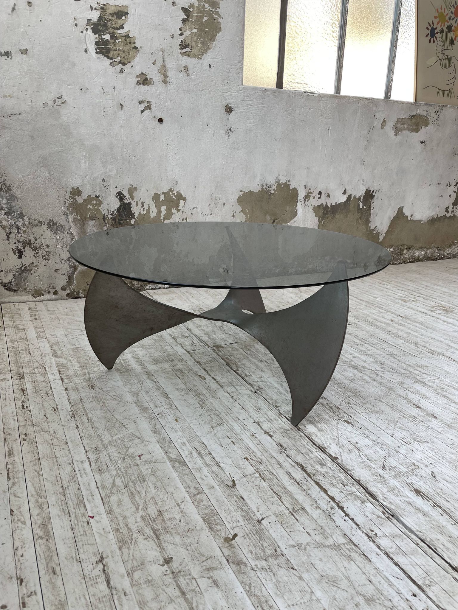Knut Hesterbeg “propeller” coffee table 1967
