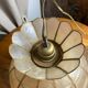 Suspension en nacre et laiton 