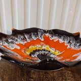 Vallauris flamed ceramic centerpiece
