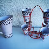 Ceramic orangeade service
