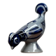 Ceramic bird candlestick from the Danish mid-century studio of Søholm, 1960s.