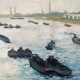 Marine du XXEME siècle signée