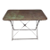 Table de jardin pliante bistrot fer vintage début XXe