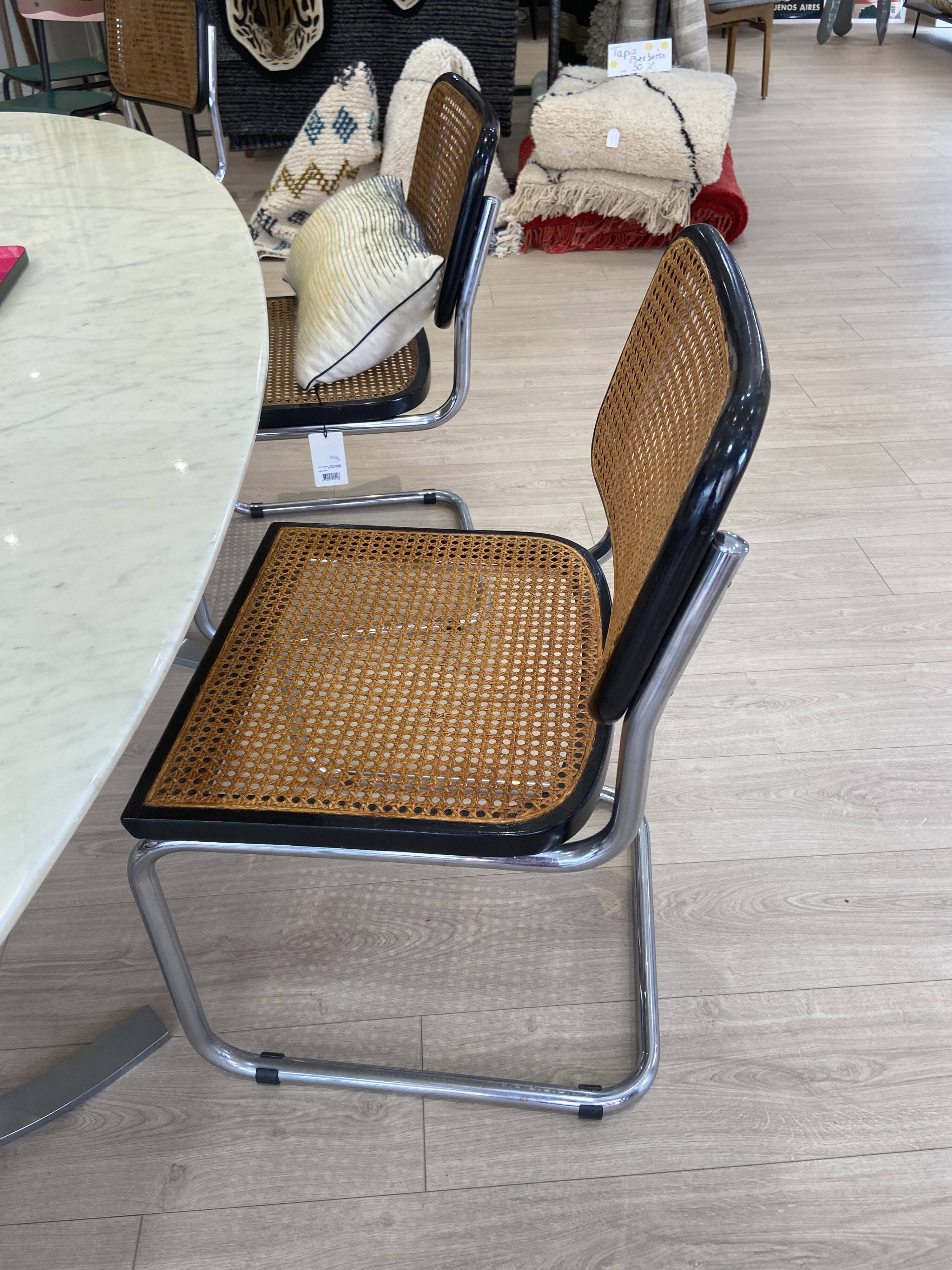 6 Marcel Breuer chairs