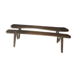 Pair of rustic benches