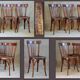 Set of 4 chairs bistro Fischel Wissembourg, 1930s