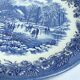 Round plate by Churchill in English porcelain.