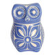 Midcentury ceramic owl figurine, Pablo Zabal, Chile, 1970s.