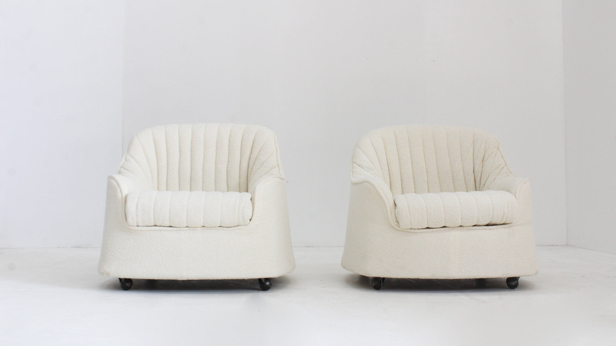 Set of Ciprea armchairs by Afra and Tobia Scarpa for Cassina, 1960s