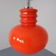 Glass ceiling lamp from Peill & Putzler, 1960s