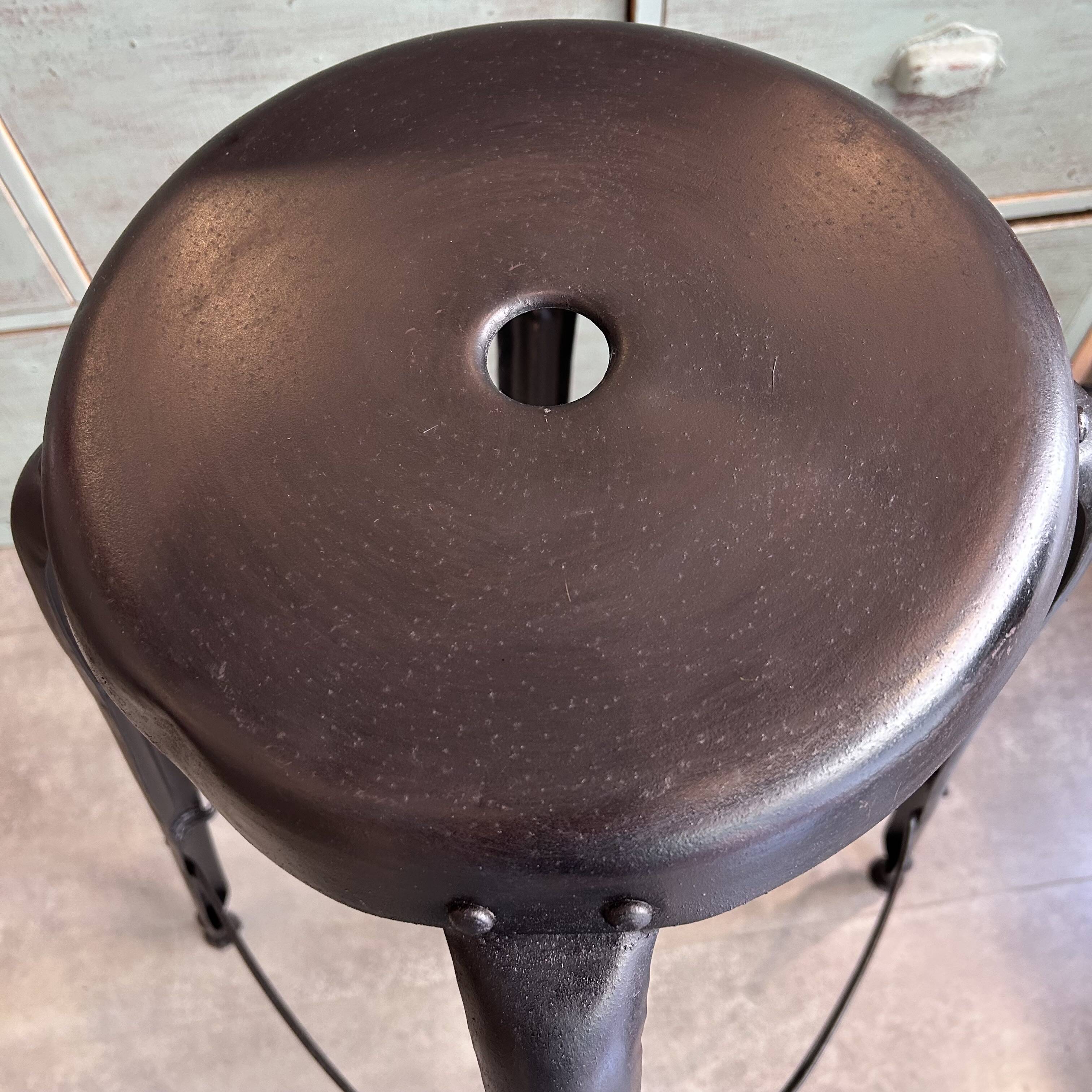 Industrial bar stool