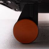 Stunning Leather 2.5 seater Sofa design by Pierluigi Cerri for poltrona fra