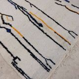 Handmade Moroccan Berber rug 202 X 147 CM