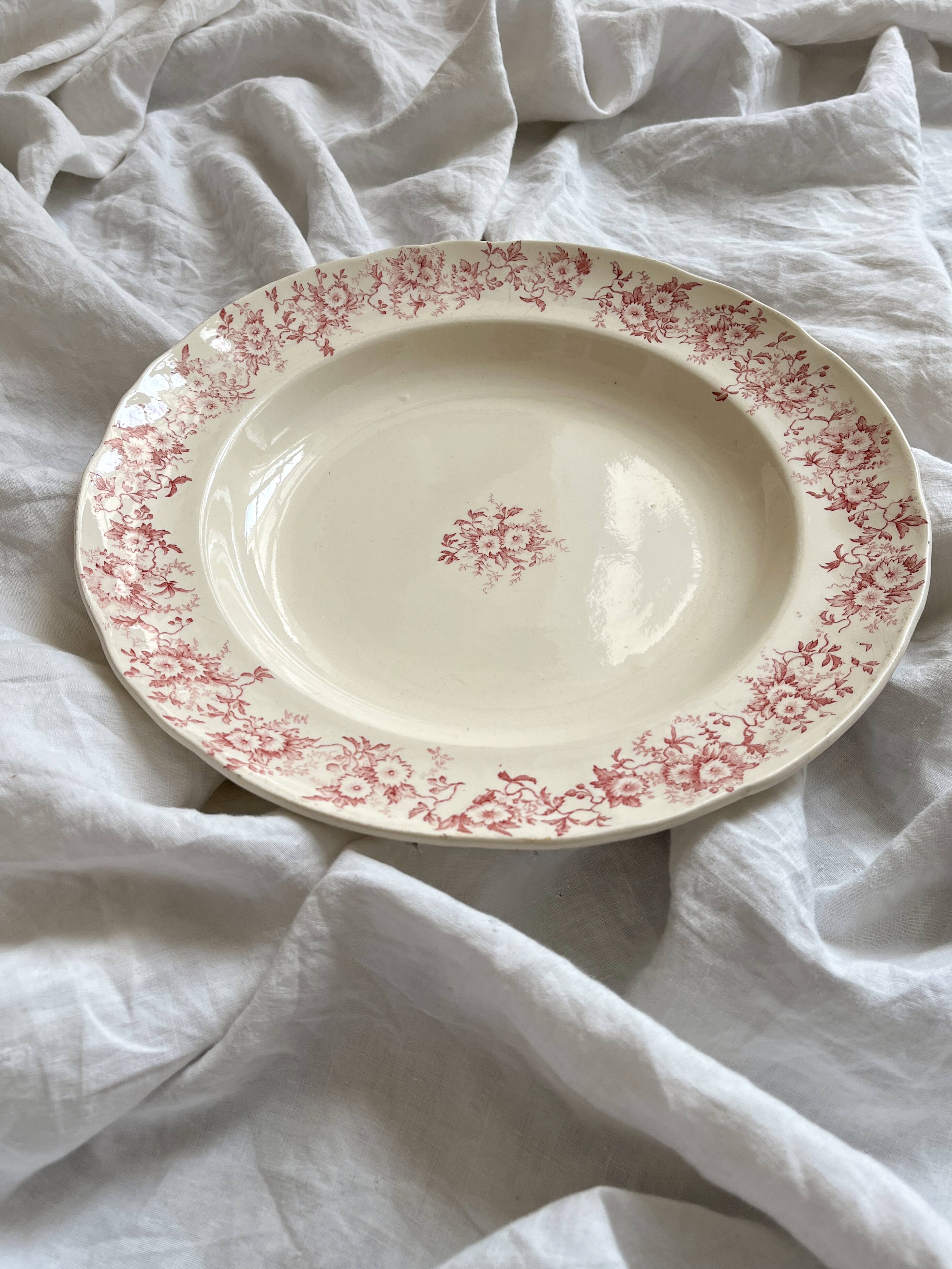 Round iron clay dish "Aster" Longchamp