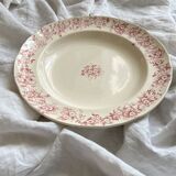 Plat rond en terre de fer "Aster" Longchamp