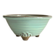 Pot tripode et soucoupe céramique vintage