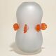 Red hand vase