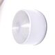 Ceiling lamp or wall lamp Holophane white opaline glass 1970 diameter 30cm