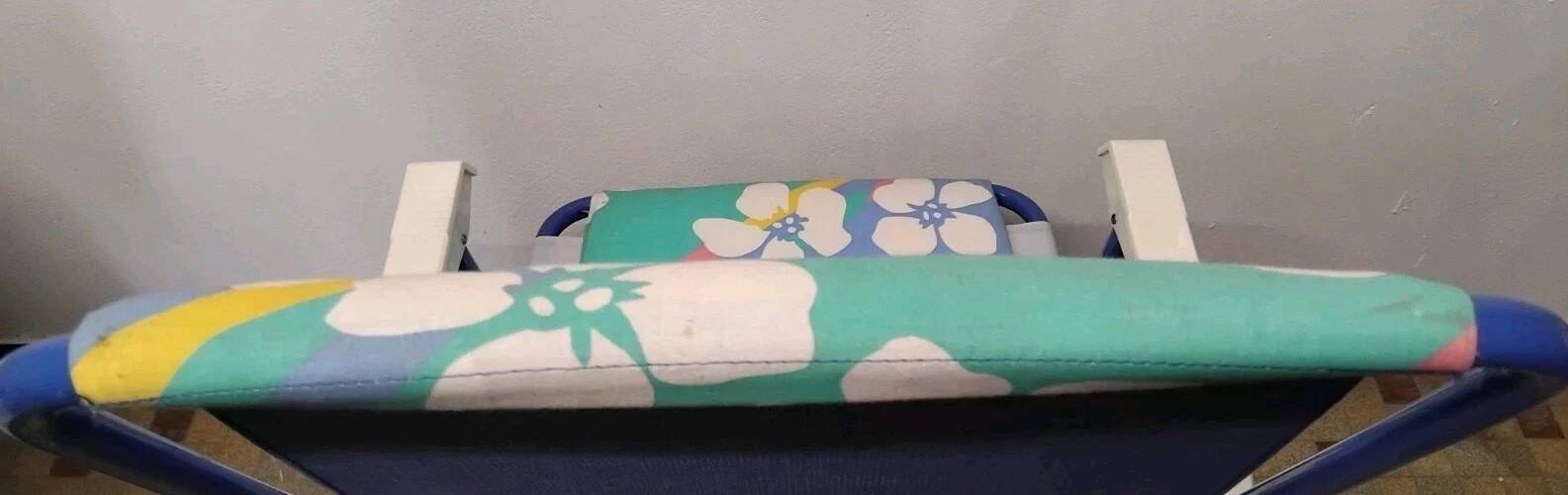 Pair of Vintage Lafuma Folding Camping Chairs