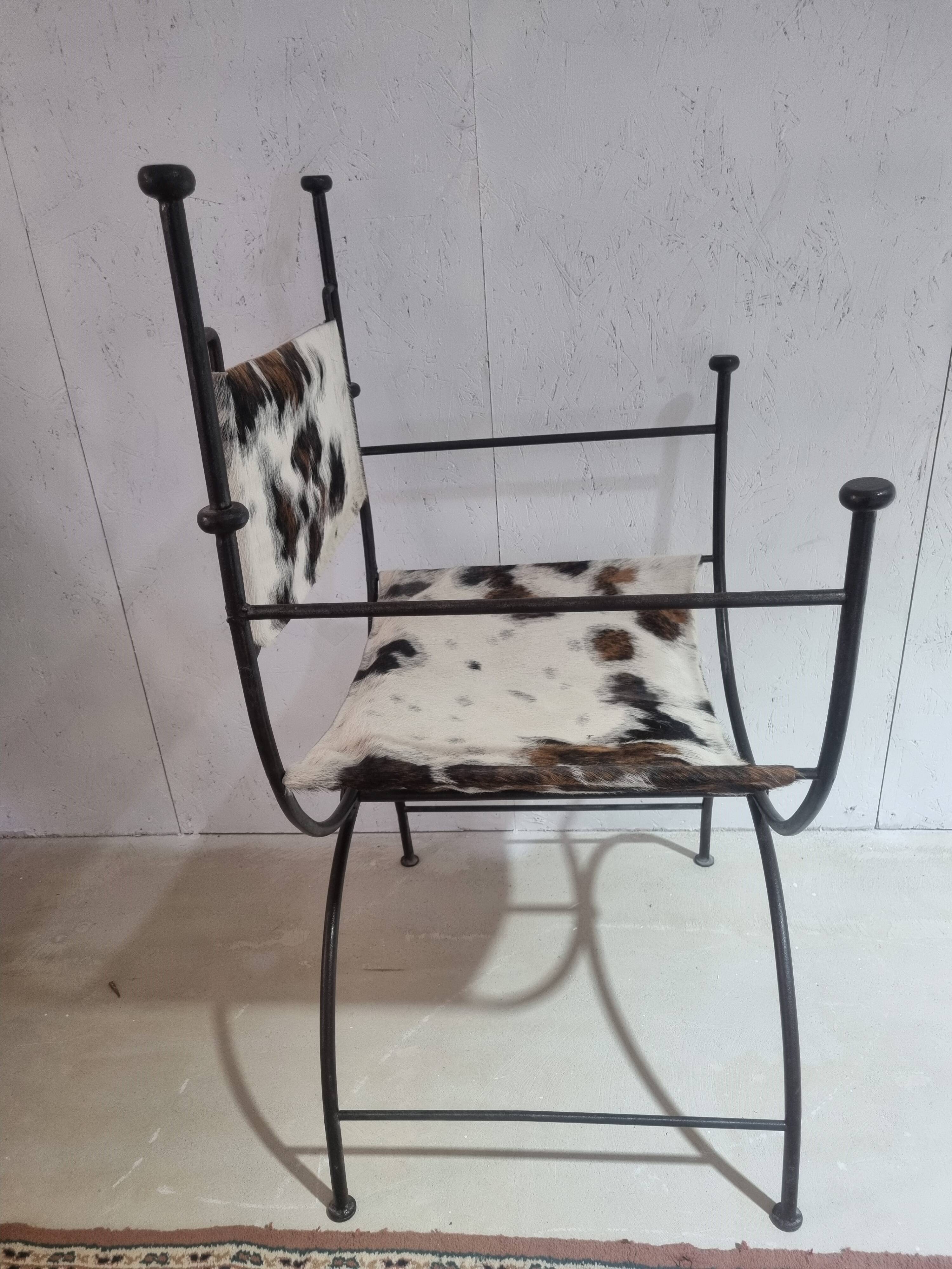 Art Deco Curule chair