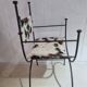 Art Deco Curule chair