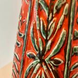 Atmospheric table lamp upcycled from Übelacker ceramic vase.