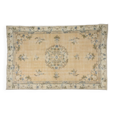 Oushak Wool Area Carpet -1751