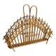Mid-century rattan magazine holder
