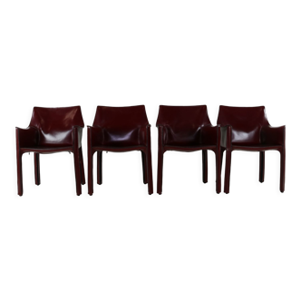 413 Chairs by Mario Bellini for Cassina Italy