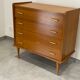 Chest of drawers 4 drawers vintage 1970 to restore