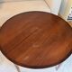 Round dining table Lubke in rosewood from the 1960s.
