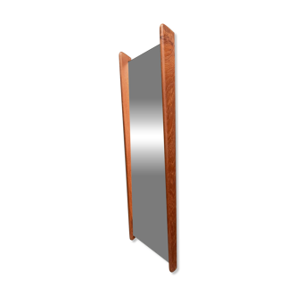Grand miroir en teck des années 1960, Danemark