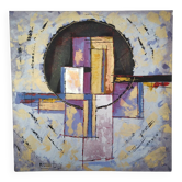 Abstract painting oil on canvas