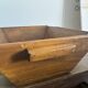 Large vintage wooden dough trough – 65 × 50 cm
