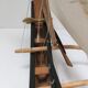 Pirogue à balancier en bois années 90