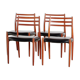 Chaises de salle à manger modèle 78 par Niels O. Møller pour J.L. Møllers