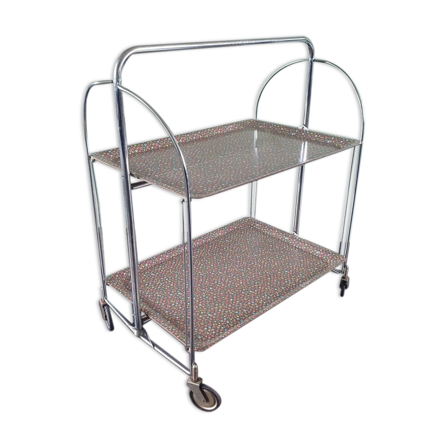 1970s foldable trolley