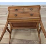 Scandinavian console cabinetmaker's cabinet, side table