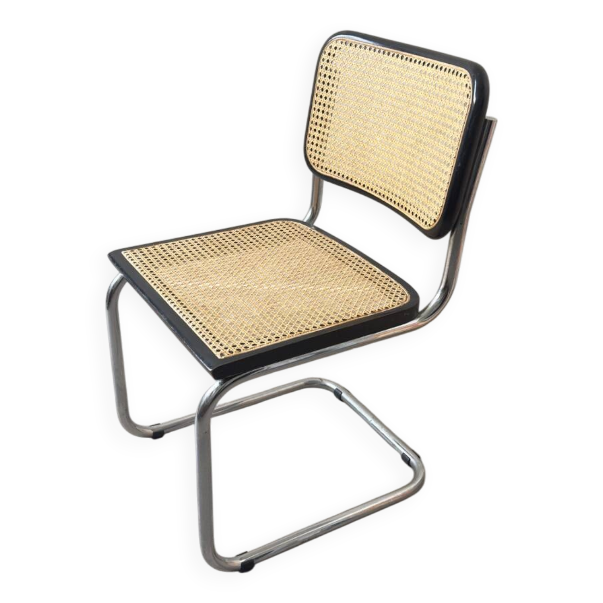 Chaise Marcel Breuer B32 Noire Made in Italy