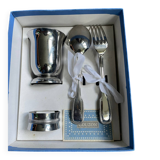 silver-plated baptism box Couzon