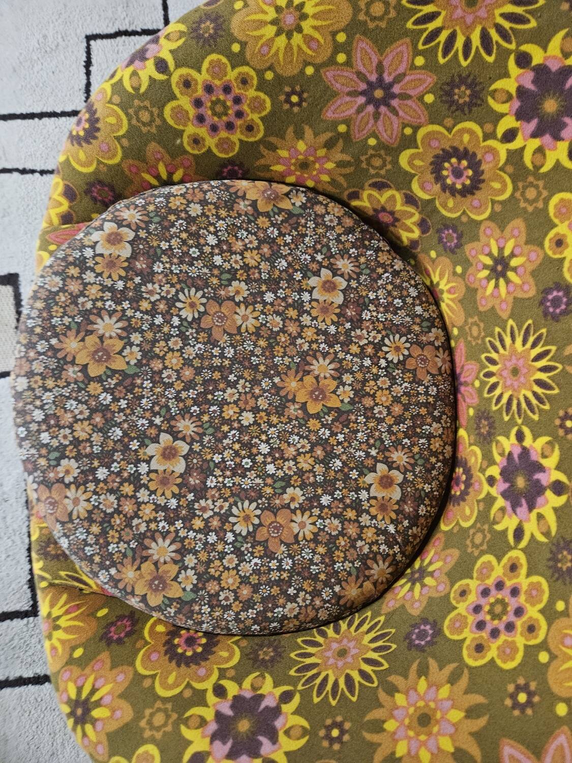 Pair of polystyrene cocktail shells 1970s