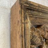 Old gilded wall decoration