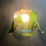 Vintage Murano glass pendant light, for Mazzega, 1960s