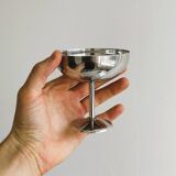 set of 6 vintage metal bowls