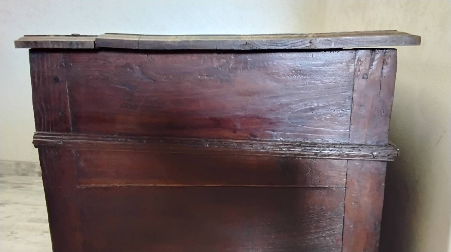 Antique wooden chest